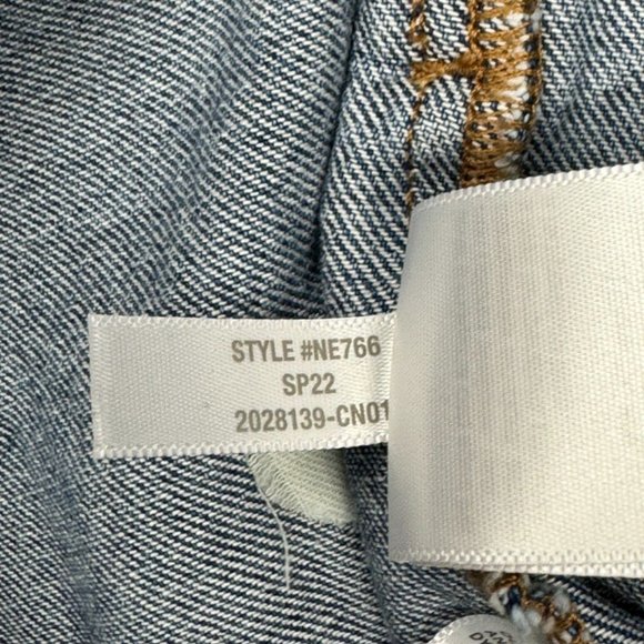 Madewell Zip-Front Denim Romper Women 6 NWT V-neck Pockets Sleeveless NE766‎ - Picture 10 of 12